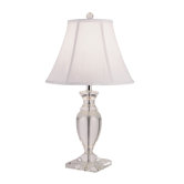 Genteel Crystal Table Lamp in Polished Chrome