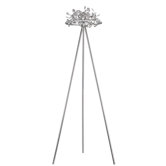 Five Light Floor Lamp in Polished Chrome