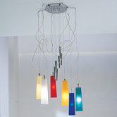 Stilo Six Light Up And Down Pendant