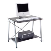 Banco Light Computer Desk with Pull-Out Keyboard Tray