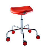 Welcome Stool on Castors with Gas Lift Adjustable Height