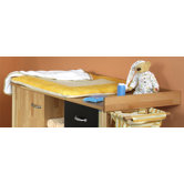 Wickelauflage "Oliver" in Gelb / Beige