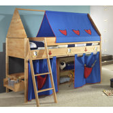 Etagenbett "Ritter" mit Anschraubtreppe