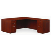 Revival Executive Station with Full Length Pedestal and Left Return