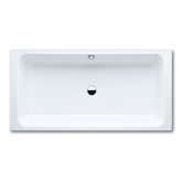 Bassino 78.7" x 39.4" Bath Tub with Molded Panel and Leveling Feet in White