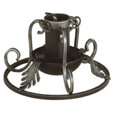 Christbaumst&auml;nder in Schwarz / Antik