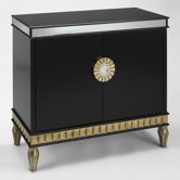 Hand Painted 37" H Cabinet