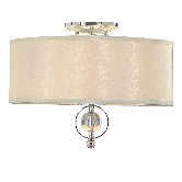 Cerchi 2 Light Flush Mount