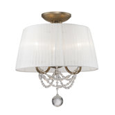 Mirabella 3 Light Convertible Semi-Flush Mount