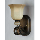 Ironstone  Wall Sconce in Platinum Bronze
