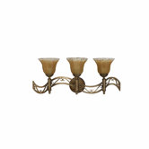Donatelli  Vanity Light in  Platinum Bronze