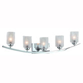 Yachting Club Five Light Bath Vanity