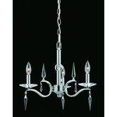 The Swan 3 Light Mini Chandelier