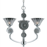 Medallion 3 Light Mini Chandelier