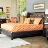 Marlowe Shelter Wingback Bed