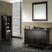 Merlot 49" Bathroom Vanity in Espresso