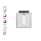 Domino 1 Light Flush Mount