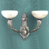 Osma Wall Sconce in Satin Leather