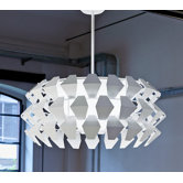 Agave One Light Pendant in White