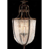 Longas Fifteen Light Traditional Pendant in Oxidate Bronze