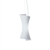 Twister Large Single Light Pendant in Matte Nickel