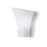 Twister One Light Wall Sconce in White