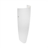 Zenith Open-Ended Wall Sconce in White
