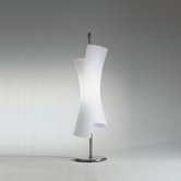 Twister 31" Table Lamp in White