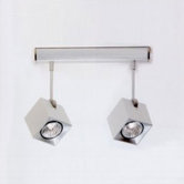 Dau Spot Two Light Flush Mount