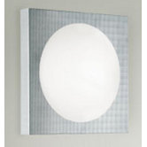 Dome One Light Wall Sconce in Silver Gray