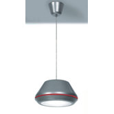 Spool Pendant in Titanium Gray