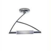 Wing Semi Flush Mount in Chrome