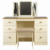 Blenheim Knee Hole Dressing Table Set