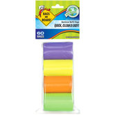 Rainbow Pet Scoop Refill Pack with 60 Bags