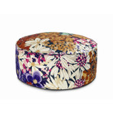 Bouqet Lobelia Pouf Ottoman