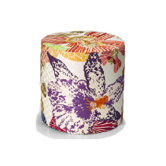 Mekele Cylindrical Pouf Ottoman