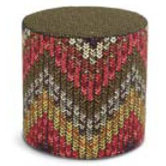 Macro Knit Nancho Pouf Ottoman