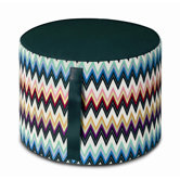 Markusy Cylindrical Pouf Ottoman