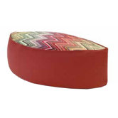 Ozan Leaf Shaped Pouf Ottoman
