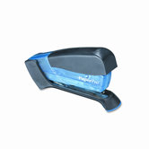 Compact Stapler, 15 Sheet Capacity, Translucent Blue