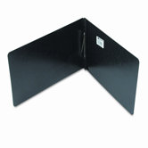 Presstex Report Cover, Prong Clip, Legal, 3" Capacity, Black