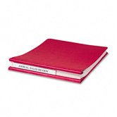 Self-Adhesive Label Holder For Data Binder, 10/Box