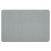 Oval Office Fabric Bulletin Board, 36 x 24, Light Blue
