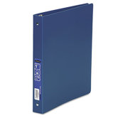 Acco Accohide Poly Ring Binder with 35-Pt. Cover