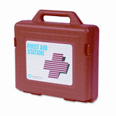 First Aid Kit for 50 People, 141 Pieces, OSHA/ANSI Compliant, Plastic Case