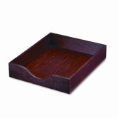 Carver Hardwood Letter Stackable Desk Tray