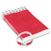 Crowd Management Wristbands, Sequentially Numbered, 500/Pack