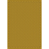 Whimsy Family Legacies Gold Diamond Plate Rug