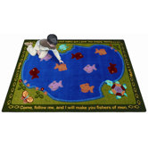 Faith Based Fishers of Men Kids Rug