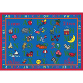 Educational Phonics Fun Kids Rug